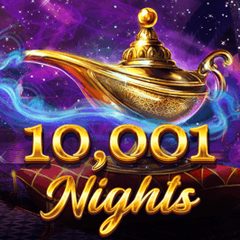 10,001 Nights slot screen