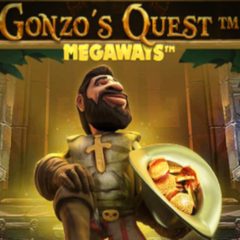 Gonzo's Quest Megaways slot screen